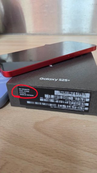 Samsung Galaxy S25+ 512GB Rojo Coral
