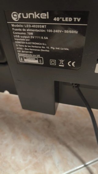 TV LED 40 Grunkell