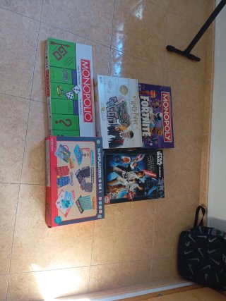Lote de 5 juegos de mesa