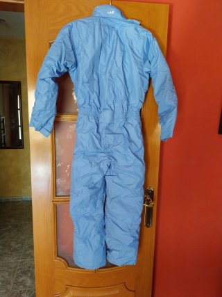 Mono de esquí azul para niño/niña
