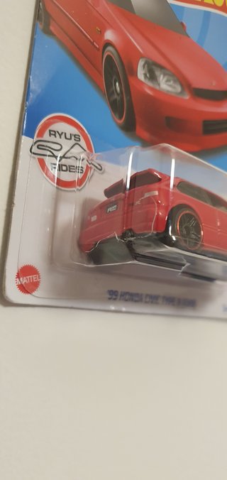 Hot Wheels Honda Civic Type R Vermelho