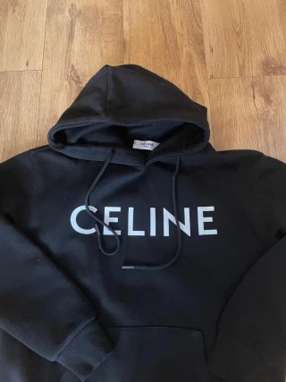 Felpa Celine Nera Taglia Unica