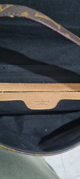 Bolso Louis Vuitton Monogram Marrón Naranja