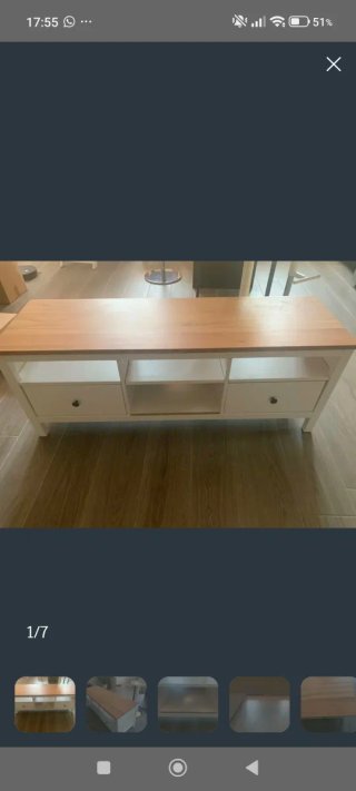 Mueble TV Ikea Hemnes