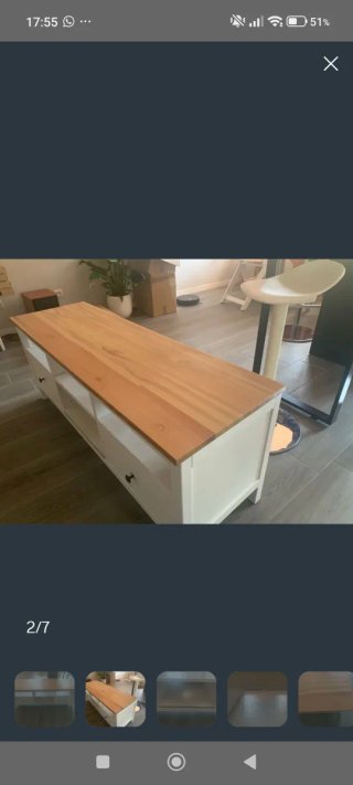 Mueble TV Ikea Hemnes