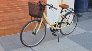 Bicicleta Paseo Cesta Beige
