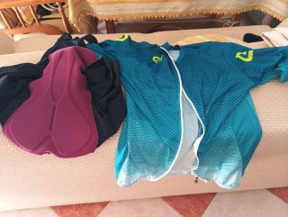 Culote y maillot ciclismo T.M