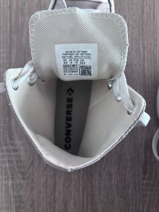 Converse All Star grises talla 37