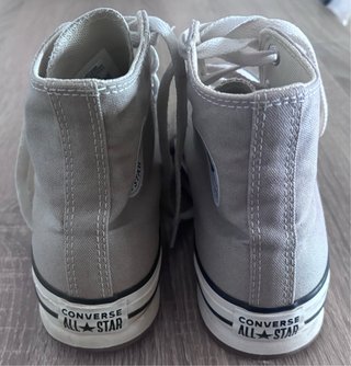 Converse All Star grises talla 37