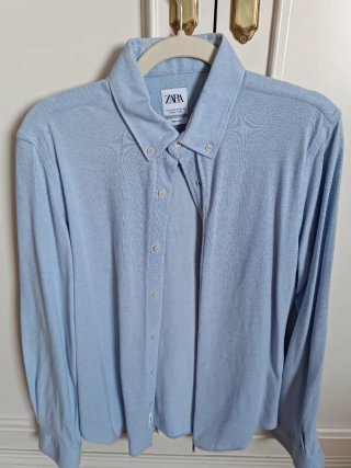 Camisa Zara Azul Talla M