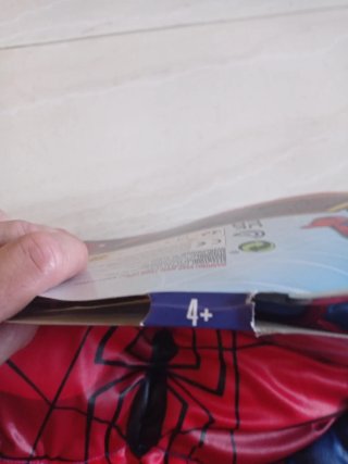 Disfraz Spiderman Marvel 4-6 años