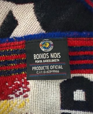 Bufanda Boixos Nois ( antigüedad 30 años )