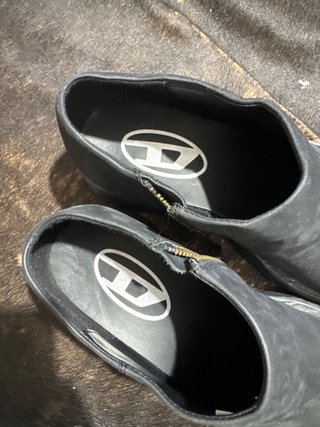 Zapatos Diesel Negros Goma