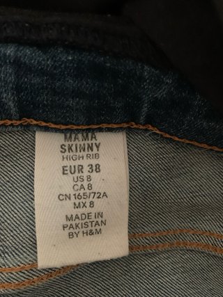 Pantalones premamá vaqueros,