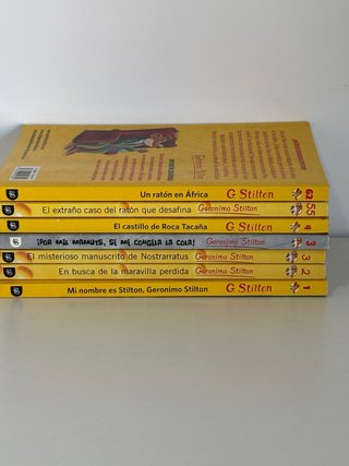 Colección de libros Geronimo Stilton