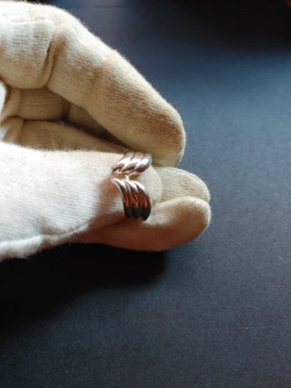 Anillo de Plata con Surcos