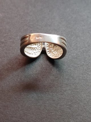 Anillo de Plata con Surcos