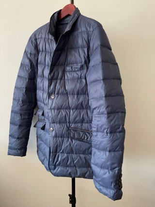 Chaqueta Massimo Dutti plumón azul