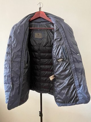 Chaqueta Massimo Dutti plumón azul