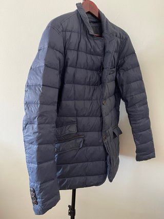 Chaqueta Massimo Dutti plumón azul