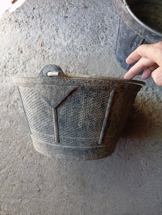 Cubos de goma para obra (3 unidades)