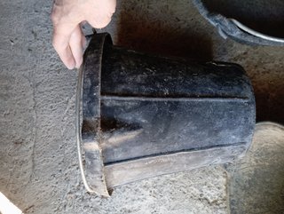 Cubos de goma para obra (3 unidades)