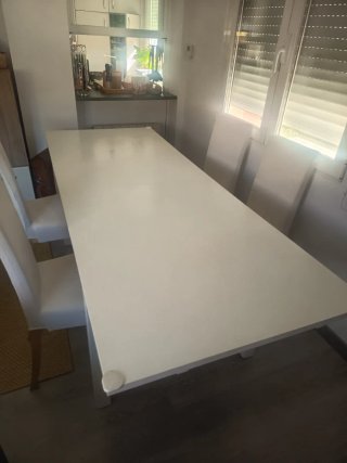 Mesa extensible comedor BJURSTA IKEA
