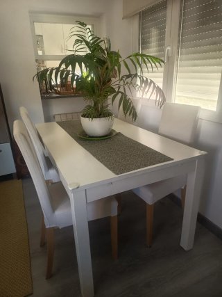 Mesa extensible comedor BJURSTA IKEA