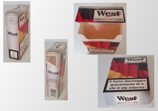 4 Pacchetti Vuoti West Collezionismo Bandiere