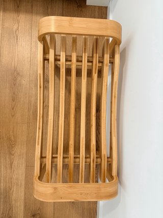 Asiento de madera de bambú