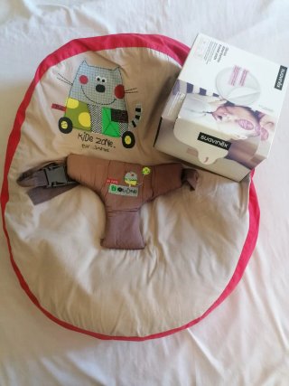 Cojín de lactancia Jane y  regalo discos Suavinex
