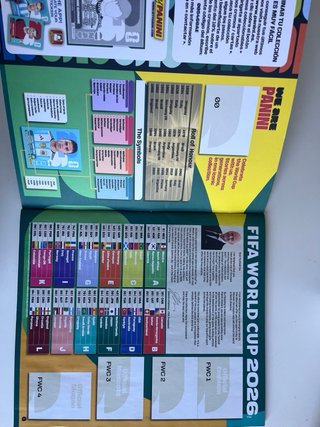 Álbum Panini Mundial 2026 (Vacío)