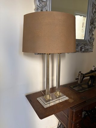 Lámpara de mesa vintage Plexi