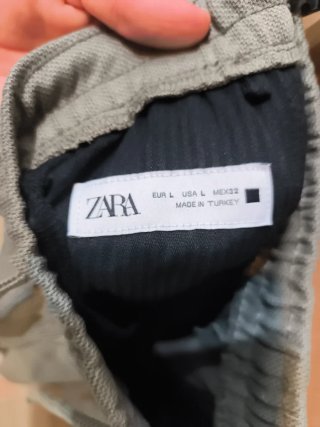 Pantalón chino azul hombre