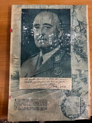 Periodico Levante de Franco 1964.