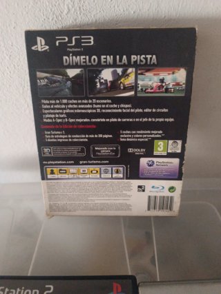 Lote 3 Videojuegos PS2/PS3: Gran Turismo 5, MotoGP