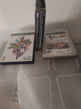 Lote 3 Videojuegos PS2/PS3: Gran Turismo 5, MotoGP