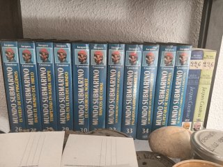 Colección VHS Mundo Submarino Jacques Cousteau