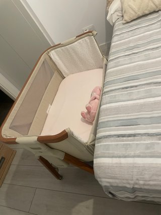 Cuna colecho y mecedora bebé Tutti Bambini