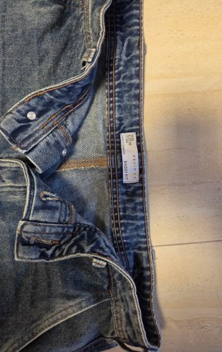 Bermudas Cargo Denim Baggy W30