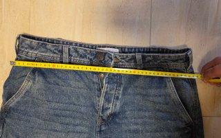 Bermudas Cargo Denim Baggy W30