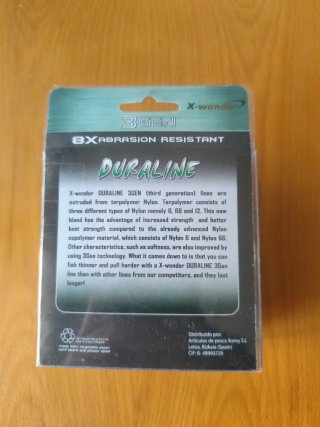 Hilo de Pesca Duraline 300m 0.20mm