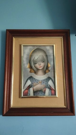 Cuadro Virgen Niña