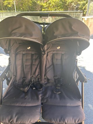 Sillita Gemelar Joie Aire Twin Negra