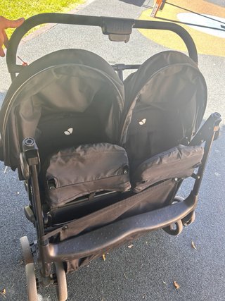 Sillita Gemelar Joie Aire Twin Negra