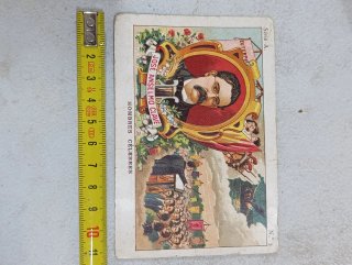 Chocolate juncosa Lote 2 cromos Hombres Célebres