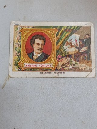 Chocolate juncosa Lote 2 cromos Hombres Célebres