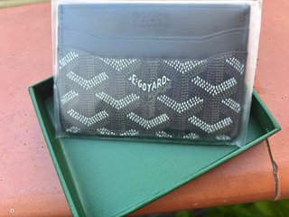 Tarjetero Goyard Paris Negro
