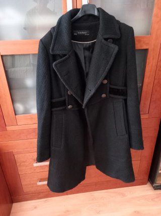Abrigo Zara Negro