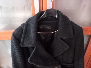 Abrigo Zara Negro